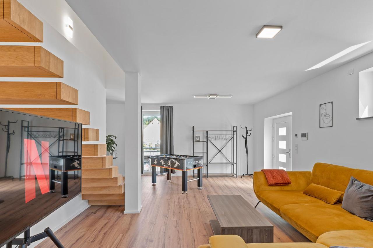 Golden Home With Barbecue, Yoga, Football Table Зинсхайм Экстерьер фото